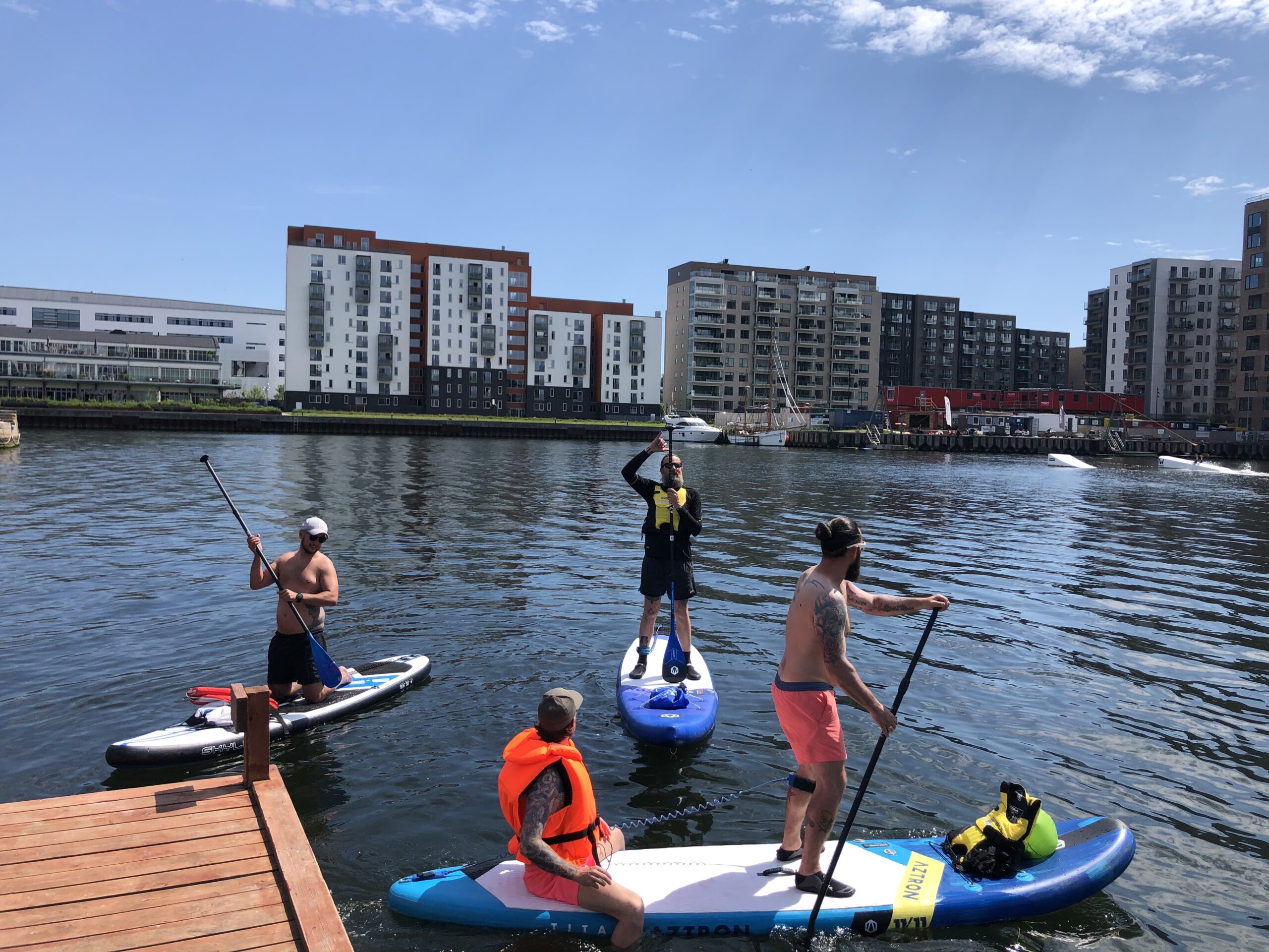Stand Up Paddle Introduktionskursus Aalborg - 2 timer - Aalborg Tours